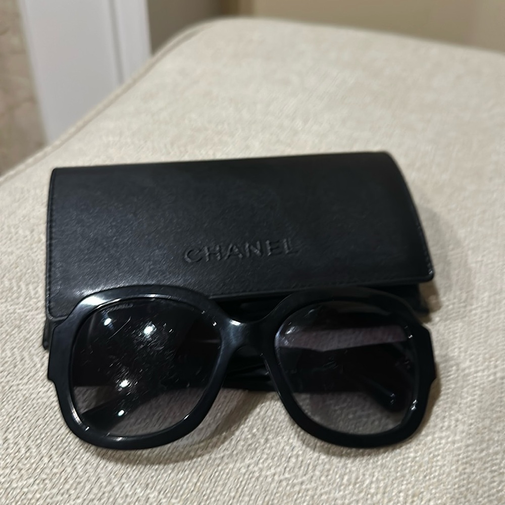 Chanel oversized sunglasses